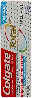 Colgate Total Toothpaste, Clean Mint, Travel Size, 0.88 Ounce (Pack of 8)