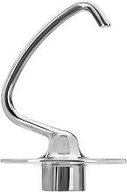 KitchenAid Stainless Steel Dough Hook KSM5THDHSS for 4.5 and 5 Quart KitchenAid Tilt-Head Stand Mixers