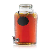 Glass Beverage Dispenser by Tablecraft – 2.5 gallons, Glass, Clear, Model BDG2000