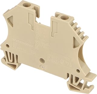 102010 | 1020100000 | 1020100000 | WEIDMULLER WDU 4, 4MM SQ, Standard Feed Through Terminal Beige, Screw Type