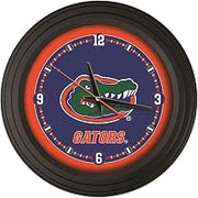 Holland Bar Stool ClkNL15BKFlorUn 15 in. University of Florida Logo Traditional Wall Clock - Black