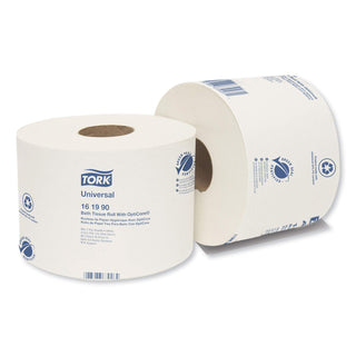 161990 Universal Bath Tissue Roll Opticore Tissue 36/865/Case by Tork – 865 Sheets/Roll, Fiber, White, Model TRK161990