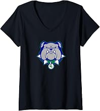 Women's Winston Churchill Bulldogs V-Neck T-Shirt