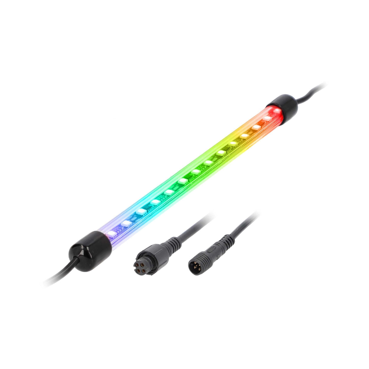 Heise by 9 Inch LED Chase Tube by Metra – Waterproof Materials, Rubber, Plastic, Black, Model HECHASET9