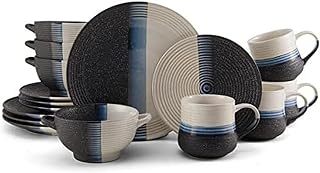 Pfaltzgraff Jaxon 16 Piece Dinnerware Set, Service For 4, Multicolor