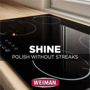 Glass Cook Top Cleaner 10 fl oz - 6 pack by Weiman – 10 Ounce (Pack of 6), Pack of 6, Model 38_WEI