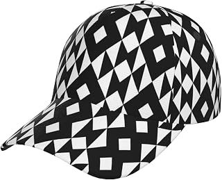 Black Diamonds for Unisex Baseball Cap with Curved Brim – Quick-Dry Polyester, Adjustable Snapback, Breathable & Lightweight – for Summer Running, Travel & Daily Wear