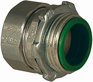 Hubbell-Raco 2912US Steel EMT Compression Connector, Insulated, 1/2-Inch (Pack of 50)