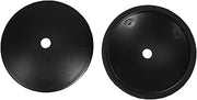 2pcs Toilet Brush Replacement Lid Covers Anti-Stain Splash Guard Plates Odor Blocking Plastic Toilet Cleaning Accessories for Bathroom Hygiene