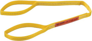 Global Industrial Polyester Eye & Eye Web Sling, Light Duty, 4'L x 1"W