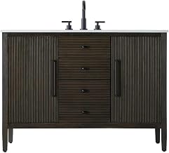 Elegant Kitchen and Bath 48" Single Bathroom Vanity in Chocolate Oak