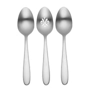 Vale Set of 3 Serving Spoons by Oneida – Set of 3, Stainless Steel, Silverware Set, Model H282003A