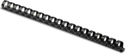 Fellowes 3/8in Black Binding Combs (25-Pack)