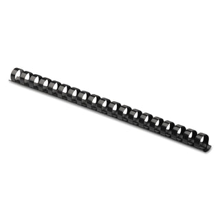 3/8in Black Binding Combs (25-Pack) by Fellowes – 3/8", 0.375 inches, Plastic, Black, Model 52322