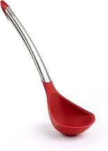 Cuisipro Silicone Ladle, 12.25-Inch, Red