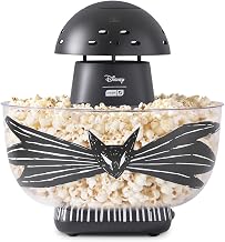 Disney | Dash Jack Skellington Popcano Popcorn Maker, Oil-Free, Black