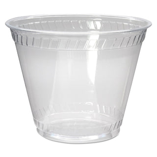 9oz CLEAR Squat Cold Cups 50pk / Case / 1000ct by Greenware – 9.0 ounces, Resin, Clear, Pack of 1000, Model GC9OF