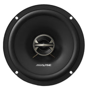 EL-E65-G 6.5-Inch 2-Way Coaxial Speakers with Grille Bundle by Alpine – Plastic, Model AL-EL-E65-G+EL-E65-G