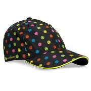 Perfomance Pickleball Cap Hat by Headsweats – One Size, Polyester, Black/Neon Pickleball