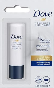 Balsamo Labbra Stick | Dove Nourishing Lipcare 4,8g | Essential Intensiv | Burrocacao (1 pezzo)