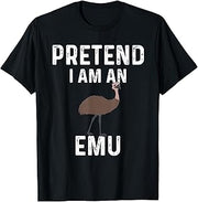 Funny Emu Design Bird Costume Emus T-Shirt