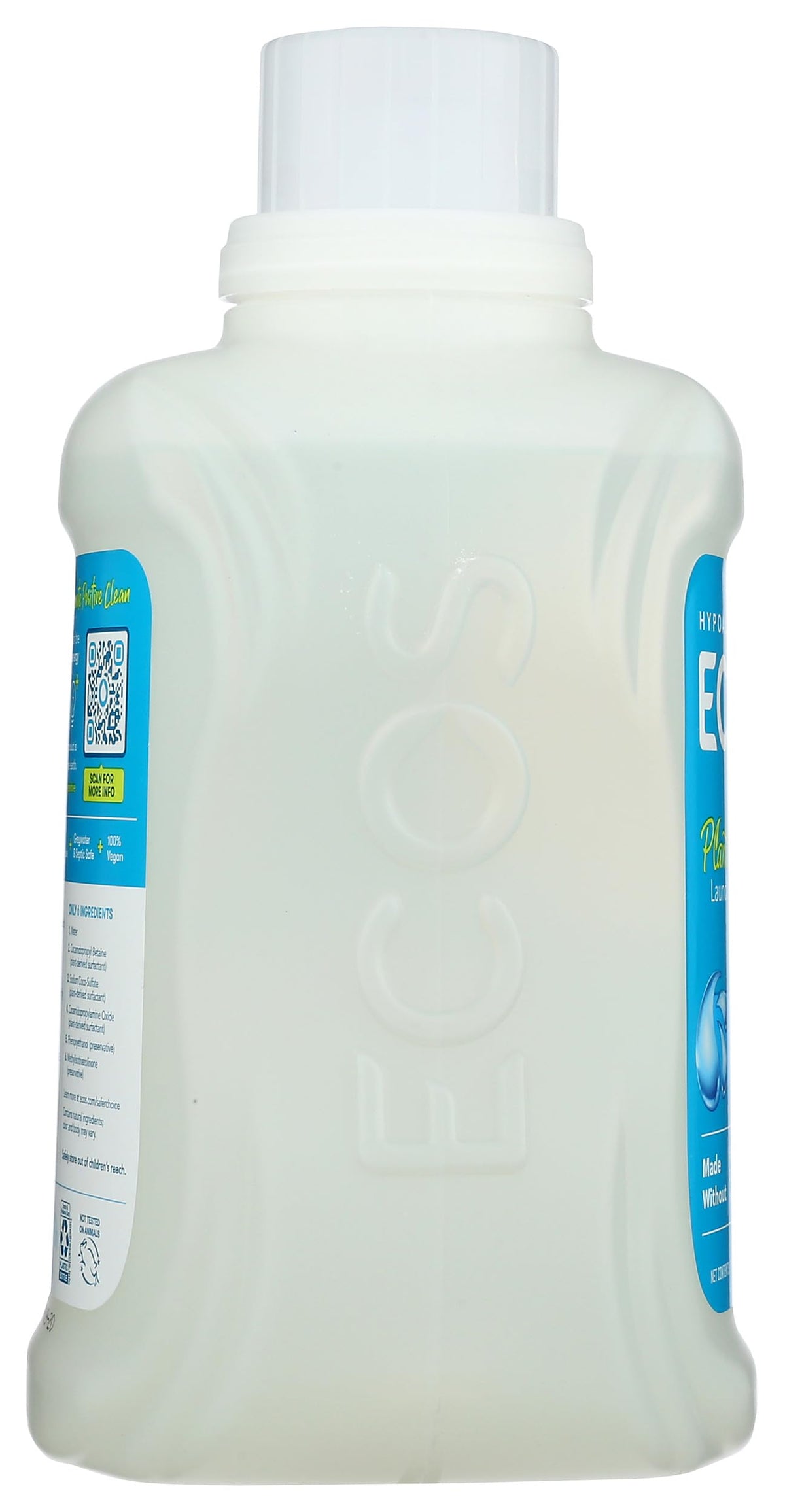 Laundry Detergent Liquid by ECOS – 100 Fl Oz (Pack of 1), Multicolor, Model 9889/04