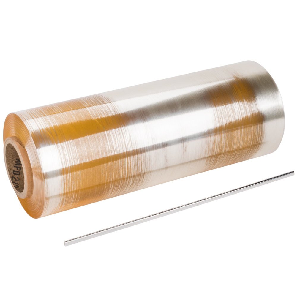Berry Plastics Miler Heavy-Duty PVC Stretch Film by Berry Global – 18", Polyvinyl Chloride (PVC), Clear, Model 1504457