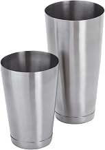 American Metalcraft BSSET Boston Shaker Set, Stainless Steel, Weighted, 18 oz. and 28 oz.