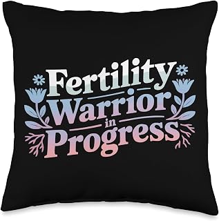 IVF in Vitro Fertilization Transfer Day Fertility Pregnancy Throw Pillow