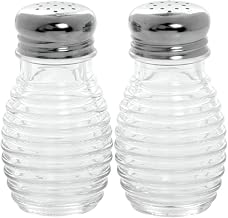 Tablecraft Beehive Collection Glass 2 Oz Salt/Pepper Shakers