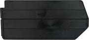 Akro-Mils 40245 Plastic Length Dividers for AkroBins Stackable Storage Bins Models 30240, 30245, Custom Storage Inserts for Tools, Crafts & Supplies, 6-Pack, Black