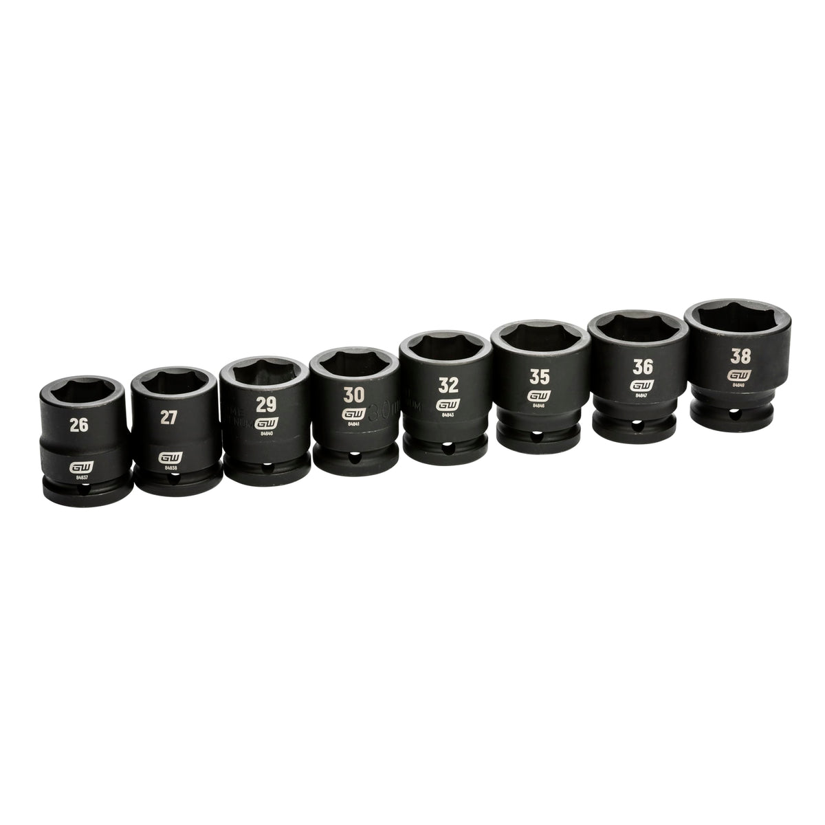 GEARWRENCH 8 Piece / Chrome / 1 Socket & Socket Wrench Sets