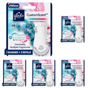Glade Eucalyptus & Waterlily / 1.34 Fl Oz (Pack of 5) / 초록색. Electric