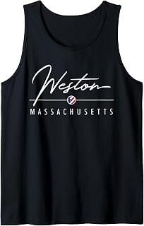 Weston Massachusetts (MA) Tank Top