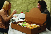 SOUTHERN CHAMPION TRAY 1 / Kraft Non-Window / 21-1/2" x 14-5/8" x 15-3/8" Bakery Take Out Containers