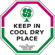 Labelmaster JR3 Keep in Cool Dry Place Label, Paper, 3" x 3" (Pack of 500)