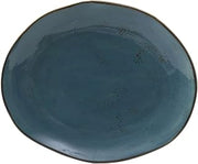 Tuxton Artisan Geode Azure Platter 13-1/4"
