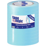 1/2" x 60 yds. Light Blue (12 Pack) Masking Tape by Tape Logic – One Size, Blend, Multi, Pack of 12, Model T93300312PKH