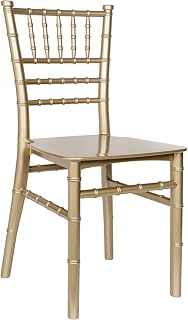 Flash Furniture Hercules Kids Resin Chiavari Chair, Gold | Commercial Grade, Events and Parties, Stackable