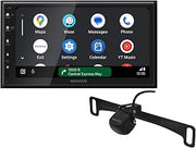 DMX50S 6.8" Capacitive Touchscreen Digital Multimedia Receiver | Plus KENWOOD CMOS-230LP Universal Backup Camera