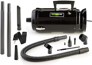 METROVAC DataVac Pro Series 3 MDV-3TA, 900W Handheld Vacuum/Blower with Single Speed Control, Filter, Disposable Bag & Permanent Cloth Bag