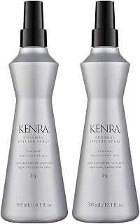 Kenra Thermal Styling Spray 19 | Heat Protection | Firm Hold Heat-Activated | Tames Frizz, Flyaways & Adds Shine | All Hair Types | 10 fl. Oz