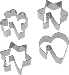 Westmark Set Cookie Cutters Cup 4Pcs, A, Stainless Steel