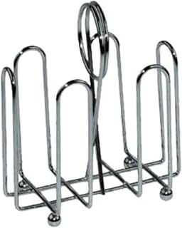 Winco WH-2 Chrome Plated Rectangular Condiment Holder