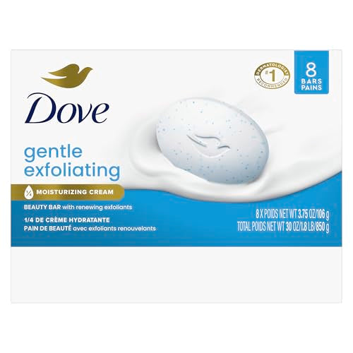 Dove 3.75 Ounce (Pack of 72) / Gentle Exfoliating / Blue Soaps