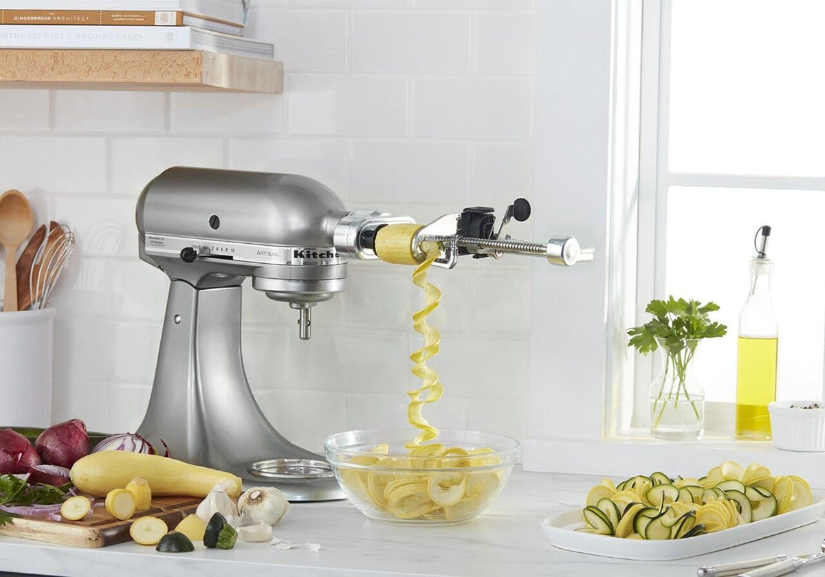KitchenAid #4086 / Spiralizer - 5 Blades / Polished Aluminum Mixer Parts & Accessories