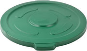 Global Industrial 55 Gallon Garbage Can Lid, Green