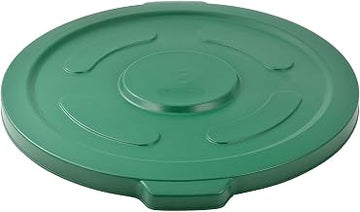 Global Industrial 55 Gallon Garbage Can Lid, Green