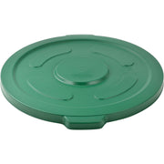 Global Industrial Green / 27-1/2" Diameter x 2-1/2"H / Industrial Kitchen Trash Cans