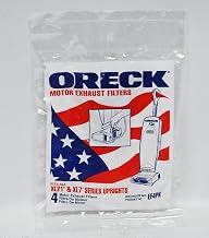 Oreck Xl-21 Series Upright Vacuum Motor Filters 4 Pk Genuine Part # Ef4pk